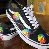 Takashi Murakami Flower Stickers For Custom Floral Vans or AF1 Custom Shoes