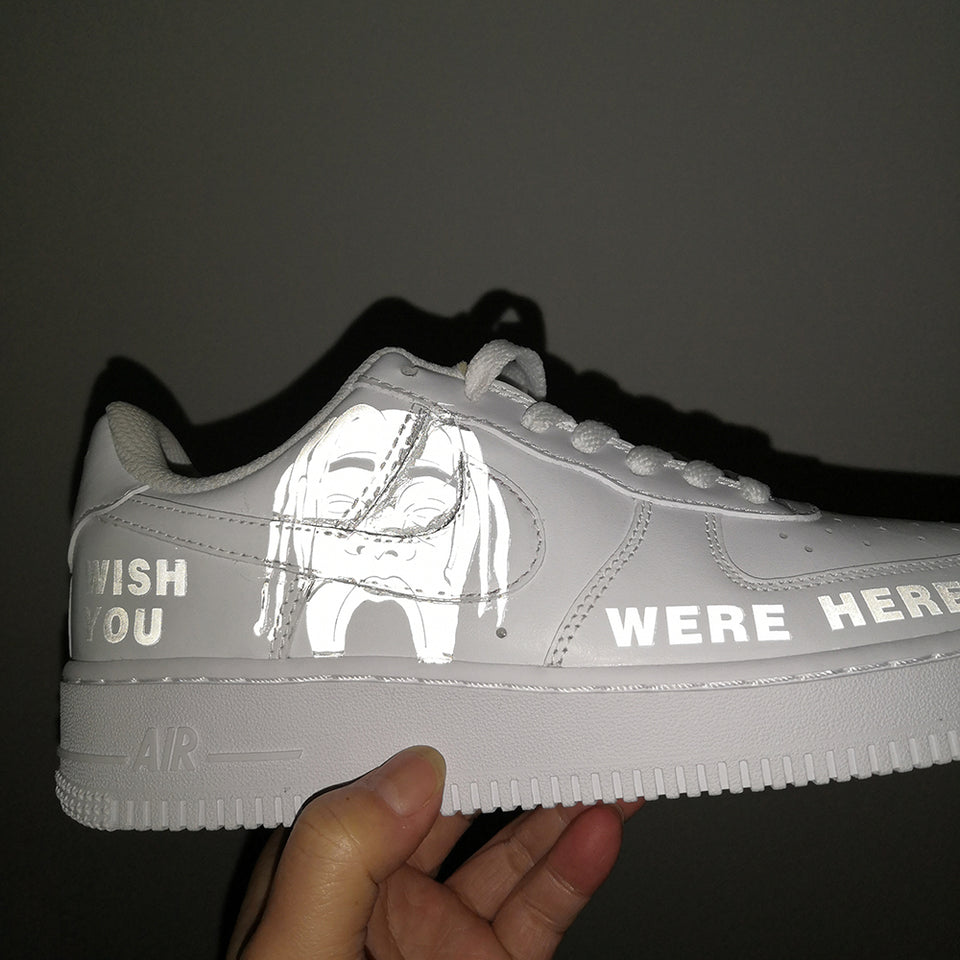 Travis Scott Astroworld 3M Reflective Patches for Custom Reflective Air Force 1
