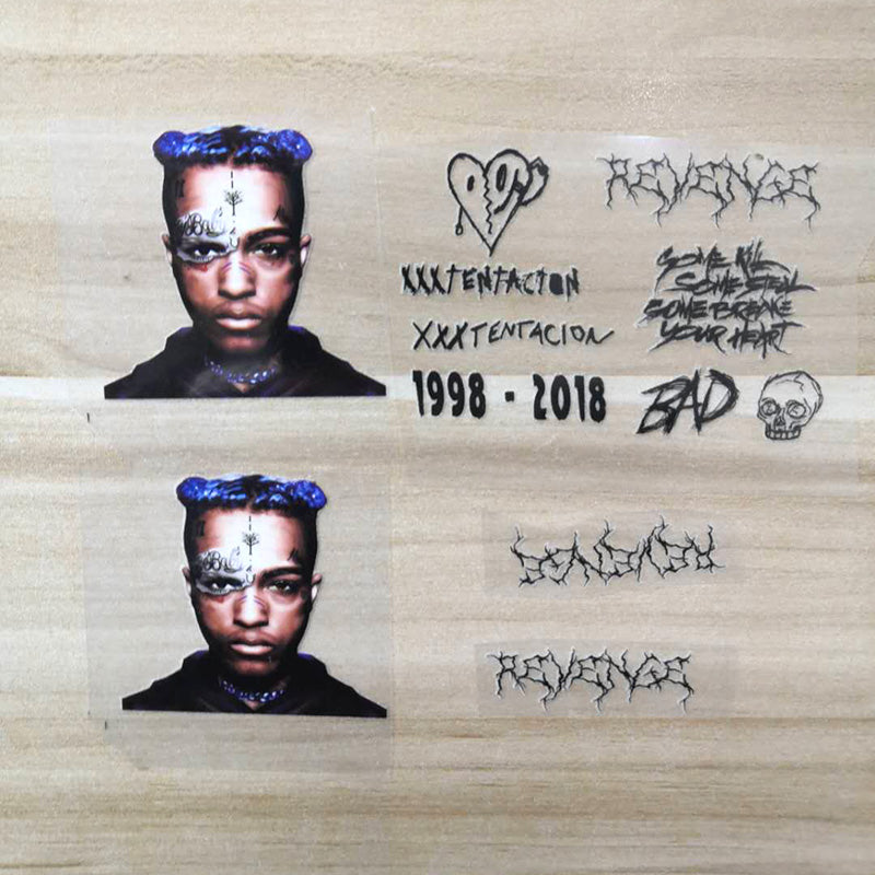 XXXTentacion stickers for shoes