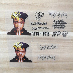XXXTentacion patches for shoes decal