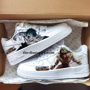  attack on titan shoes decal