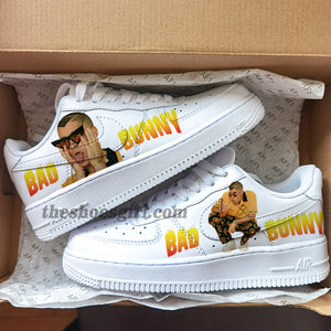 custom air force 1 bad bunny