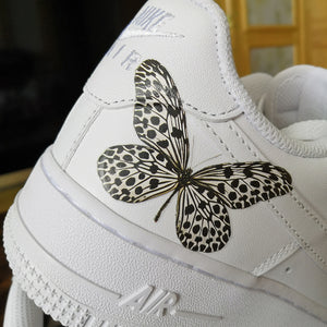 Black and White Butterfly Stickers For DIY or Custom Vans/AF1