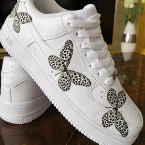 Black and White Butterfly Stickers For DIY or Custom Vans/AF1