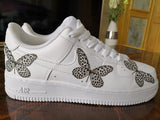 Black and White Butterfly Stickers For DIY or Custom Vans/AF1