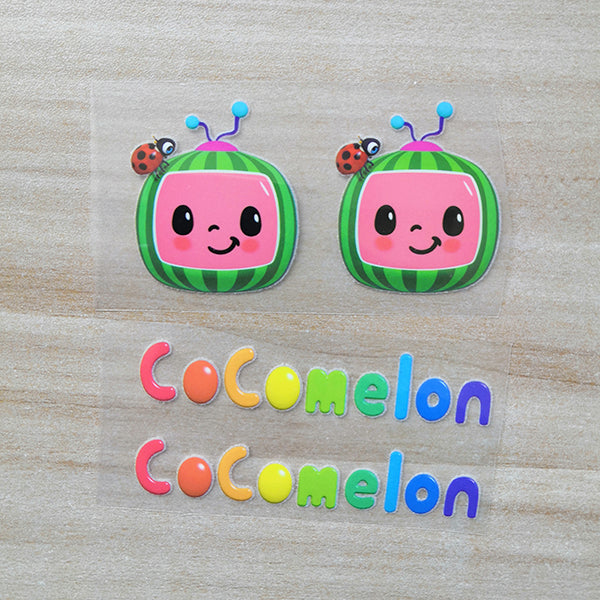 Cocomelon Iron On Stickers For Your Kid Shoes