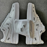 Custom AF1 Don't Mess With the Ants With Matching Ants Socks