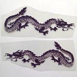 Purple Dragon Patches for DIY / Custom Air Force 1 Dragon Perfect Gift For Her