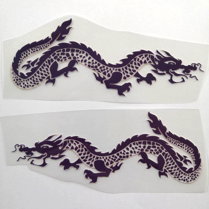 Purple Dragon And Flame Patches for DIY / Custom Air Force 1 Dragon Perfect Gift For Her