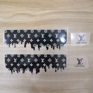 3M Reflective Louis Vuitton Iron on Patches For Custom Air Force 1 LV –  theshoesgirl