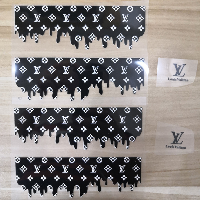 drip louis vuitton patches for custom shoes