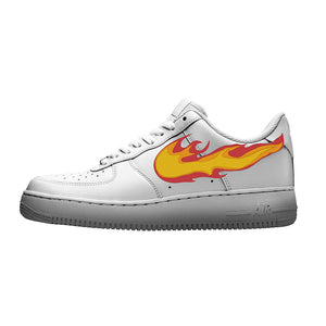 custom air force 1 flame