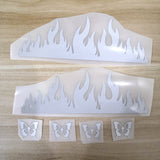 3M Reflective Flame Patches For Custom Air Force 1 Reflective Flame Perfect Gift for Man or Women