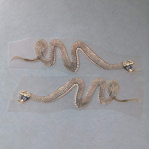 glow in dark snake sticker