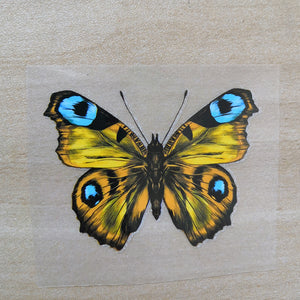 heat transfer butterfly sticker for shoes