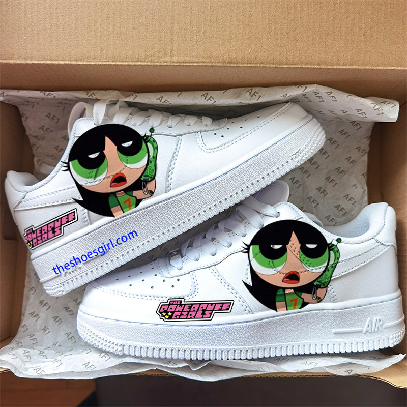 custom air force 1 the powerpuff girls 