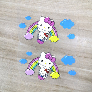Hello Kittty Iron on Patches for DIY/Custom Air Force 1 Hello Kittty
