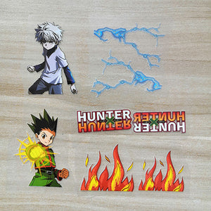 hunter x hunter stickers for shoes