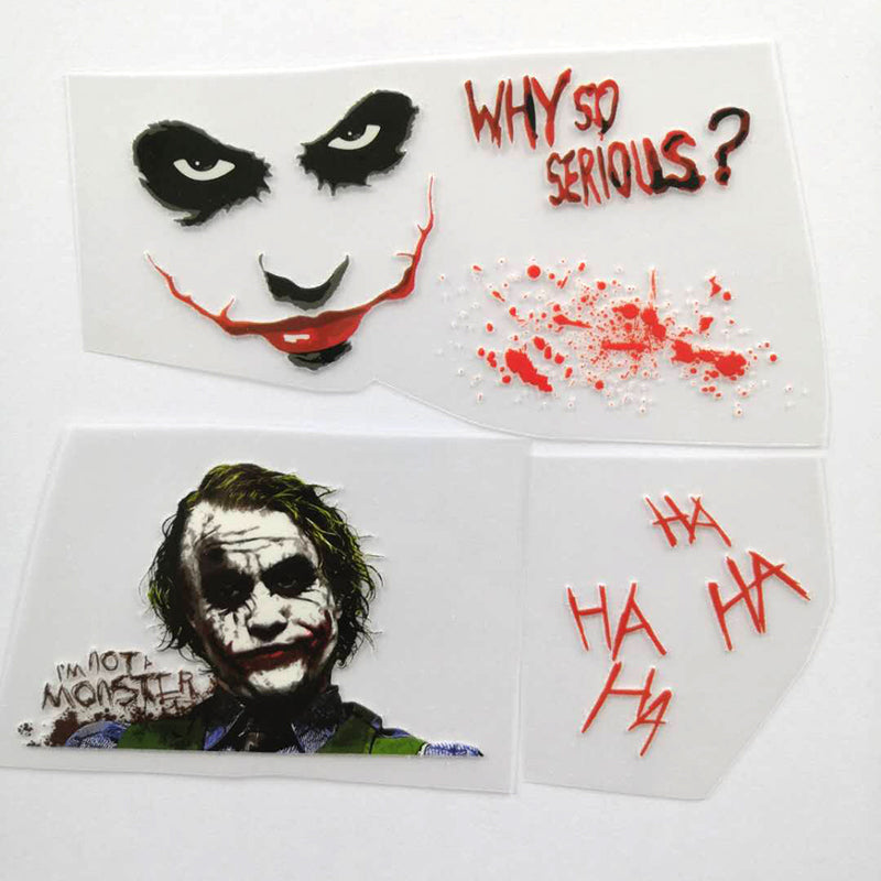 Joker Iron On Patches For Custom Air Force 1, Perfect Joker Patches For Shoes Decal Best Gift For Her