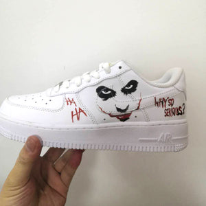 Joker Iron On Patches For Custom Air Force 1, Perfect Joker Patches For Shoes Decal Best Gift For Her