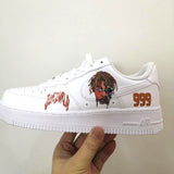 Brown Juice Wrld Iron On Patches For Custom Air Force 1, Perfect Juice Wrld Patche For Shoes Decal