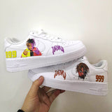 Brown Juice Wrld Iron On Patches For Custom Air Force 1, Perfect Juice Wrld Patche For Shoes Decal
