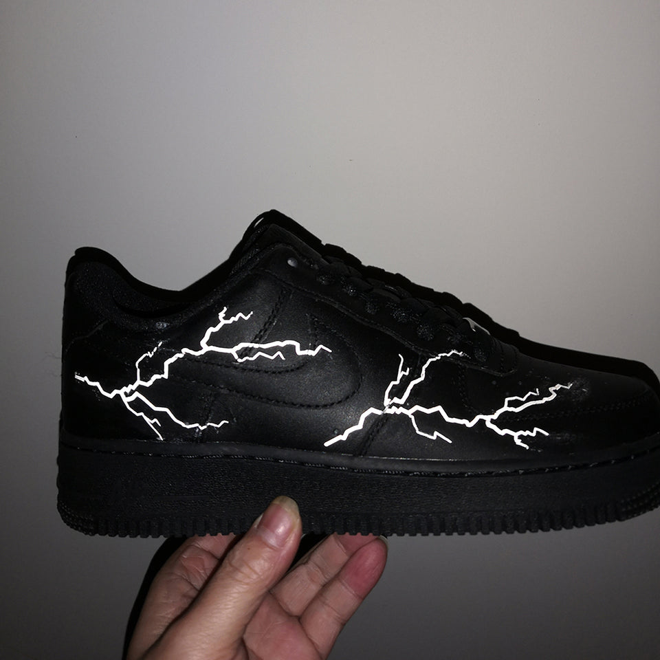 3M Reflective Louis Vuitton Iron on Patches For Custom Air Force 1 LV –  theshoesgirl