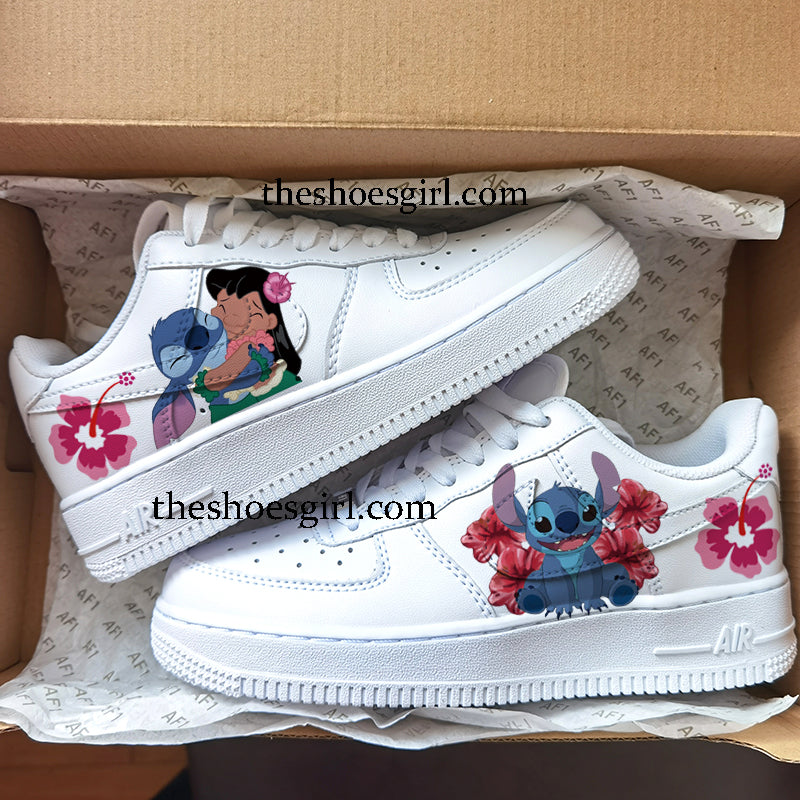 custom shoes lilo and stitch