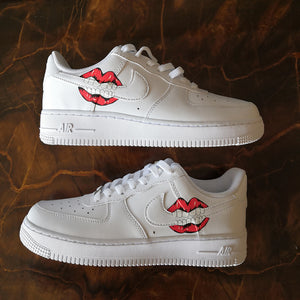 custom air force 1  lips