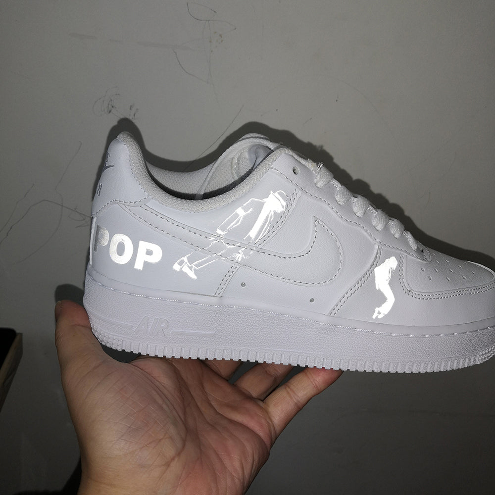 3M Reflective Louis Vuitton Iron on Patches For Custom Air Force 1 LV –  theshoesgirl