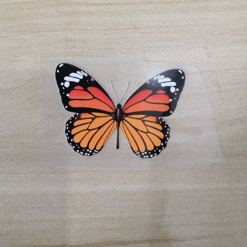 Monarch Butterfly Patches For Custom Air Force 1 or Vans. Easy Iron On DIY Heat Transfer Monarch Butterfly Stickers, Best Monarch Butterfly Gift for her