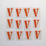 Red Vlone Iron on Patches for Air DIY or Custom Air Force 1