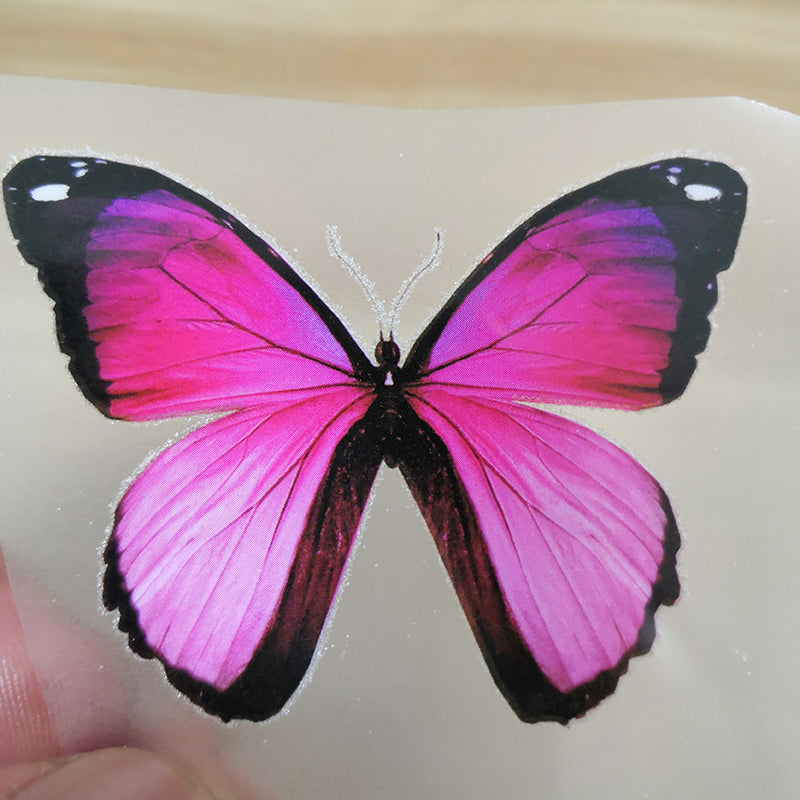 heat transfer butterfly stickers