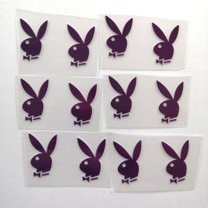 Red Playboy Bunny Patches for Custom Sneakers