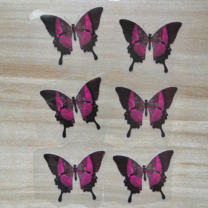Purple Drip Butterfly Iron On Patches For Custom Butterfly Sneaker