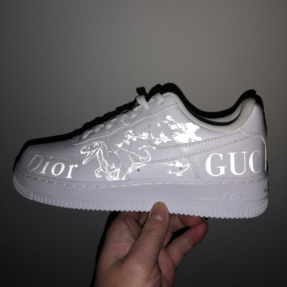 Blossom Heat Transfer Vinyl 3M Reflective Decal for Custom Reflective Sneaker