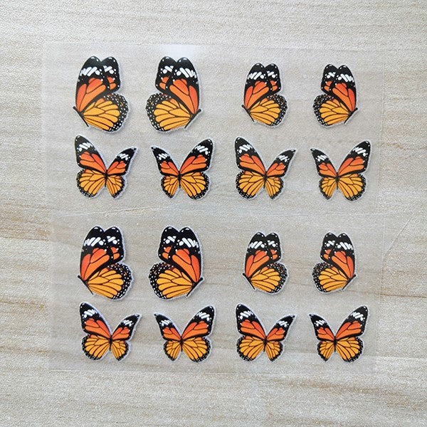 monarch butterfly iron on