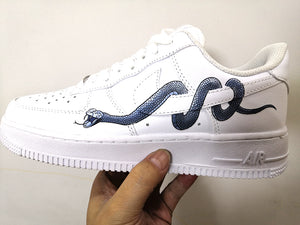 Purple Snake Stickers for Custom Air Force 1