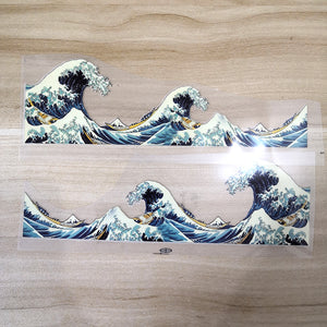 Kanagawa Wave Patches for Custom Air Force 1 or Vans
