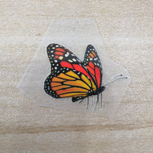 Heat Transfer Monarch Butterfly Patches 3 Designs 7 Butterflies Stickers For DIY Adult or Kid Shoes